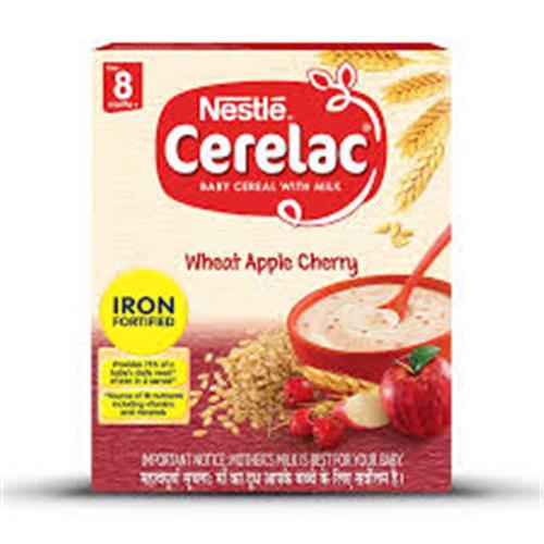 CERELAC WHEAT APPLE CHERRY 300g.